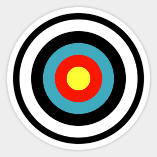 Bullseye Archery Target Shooter Rings Sticker